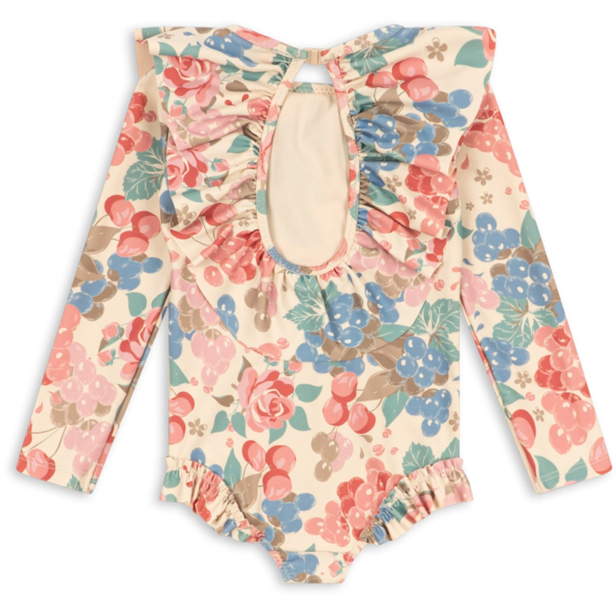 Konges Sløjd Bloomiegrape Manuca Ls Baddräkt Grs