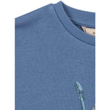 Konges Sløjd Colony Blue Loumilla Sweat Skjorta Ocs