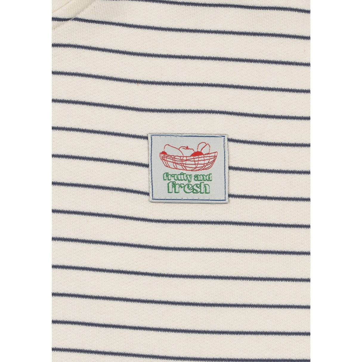 Konges Sløjd Flintstone Stripe Lou Stripe Half Zip Sweat Ocs