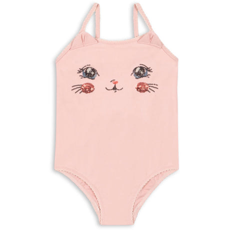 Konges Sløjd Powder Pink Kitty Baddräkt Grs