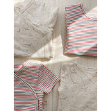 Konges Sløjd Stripe Tricolore Petit Basic Newborn Onesie Gots