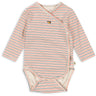 Konges Sløjd Stripe Tricolore Petit Basic Ls Newborn Body Gots