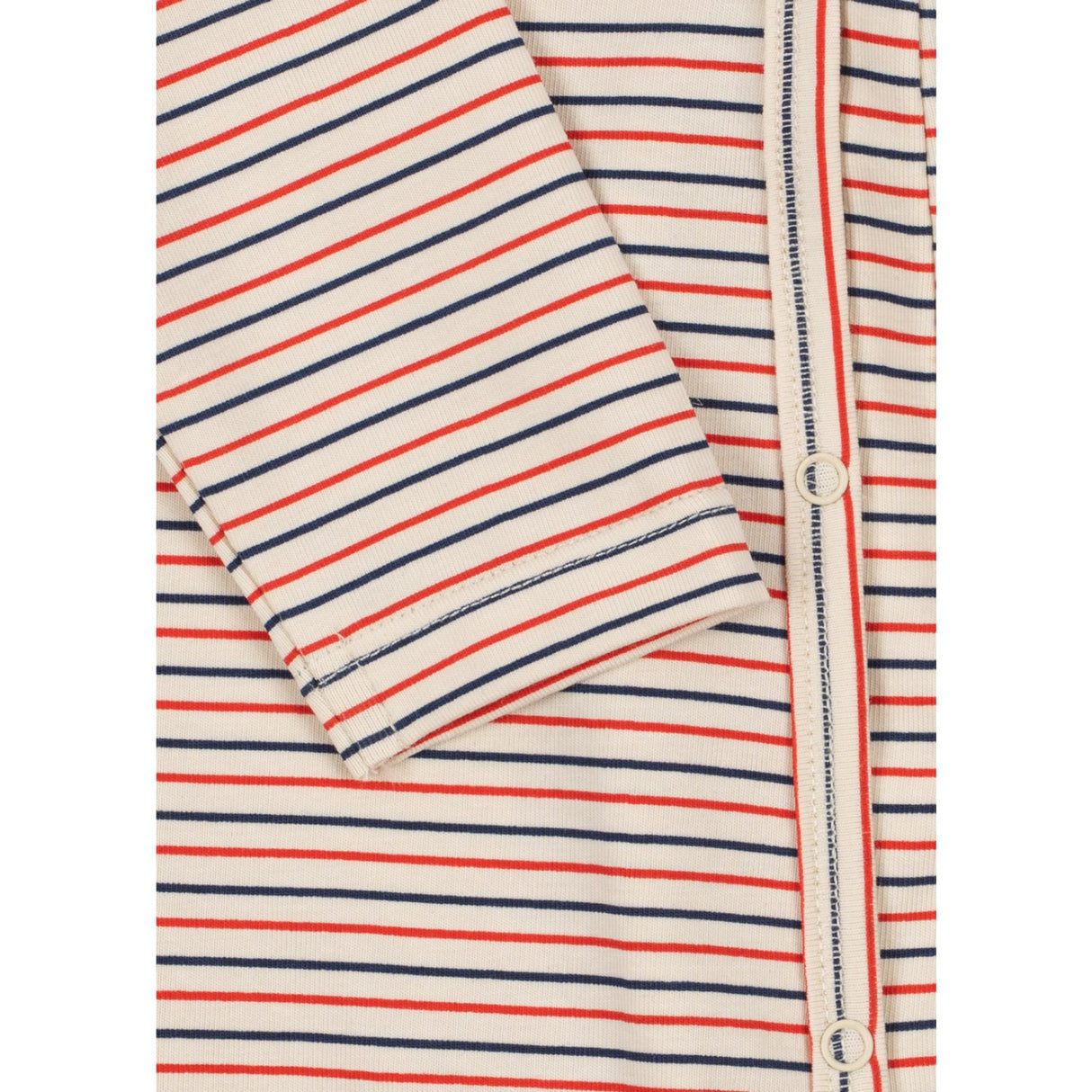 Konges Sløjd Stripe Tricolore Petit Basic Newborn Onesie Gots