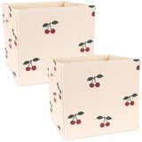 Konges Sløjd Cherry Tyg Förvaring Baskets 2 Pcs