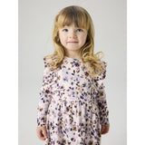 Name It Calcite Grape Compote/Shopping Bag Nmfkayla Ls Klänning Xnoos