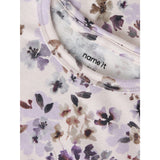 Name It Calcite Grape Compote/Shopping Bag Nmfkayla Ls Klänning Xnoos