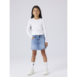 Name It Medium Blue Denim Nkfemma Dnm Skort 1040-Mj Noos