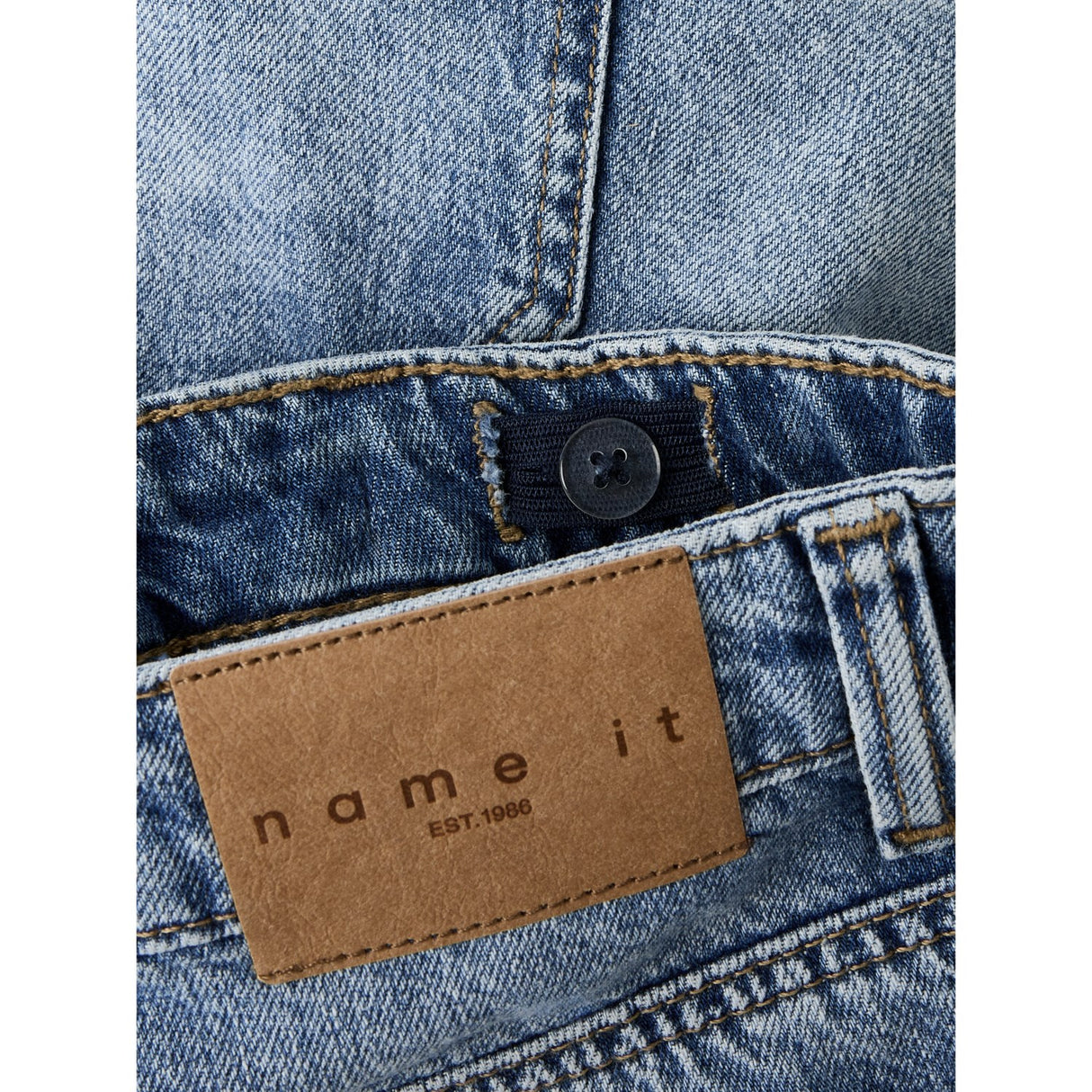 Name It Medium Blue Denim Nkfemma Dnm Skort 1040-Mj Noos
