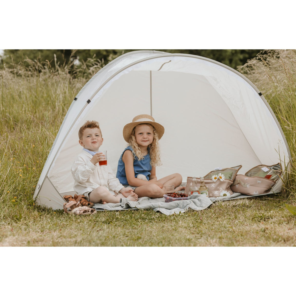 Vanilla COPENHAGEN Oyster Grey Pop-Up Tält Family