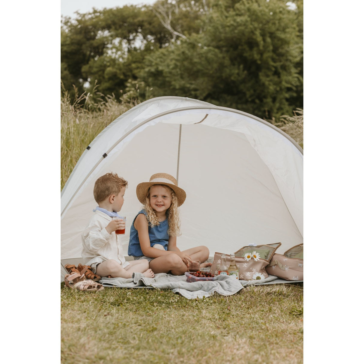 Vanilla COPENHAGEN Oyster Grey Pop-Up Tält Family