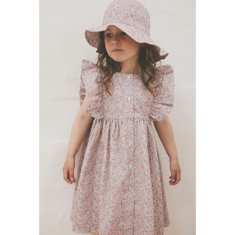 Huttelihut Plumeria Klänning Ss In Liberty Tyg