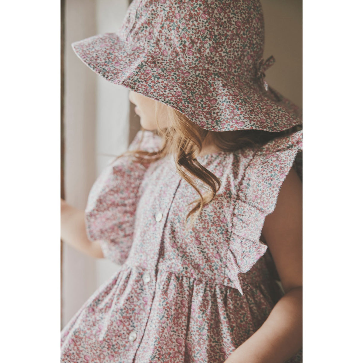 Huttelihut Plumeria Klänning Ss In Liberty Tyg