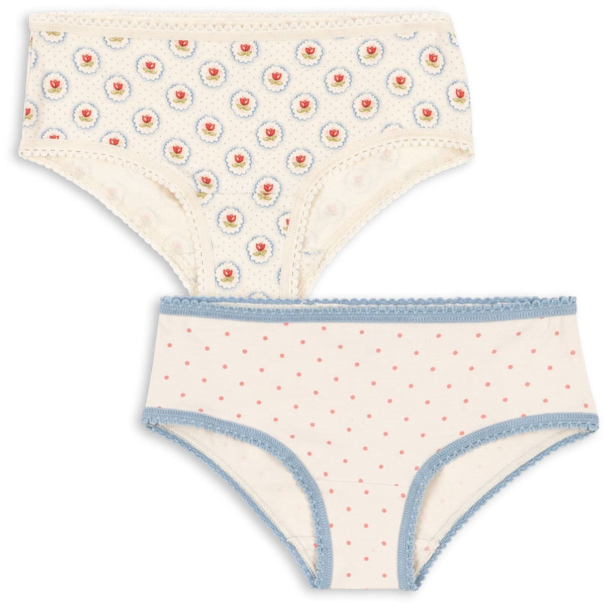 Konges Sløjd Pirouette Dot/Mirage Basic 2 Pack Girl Kalsonger Gots