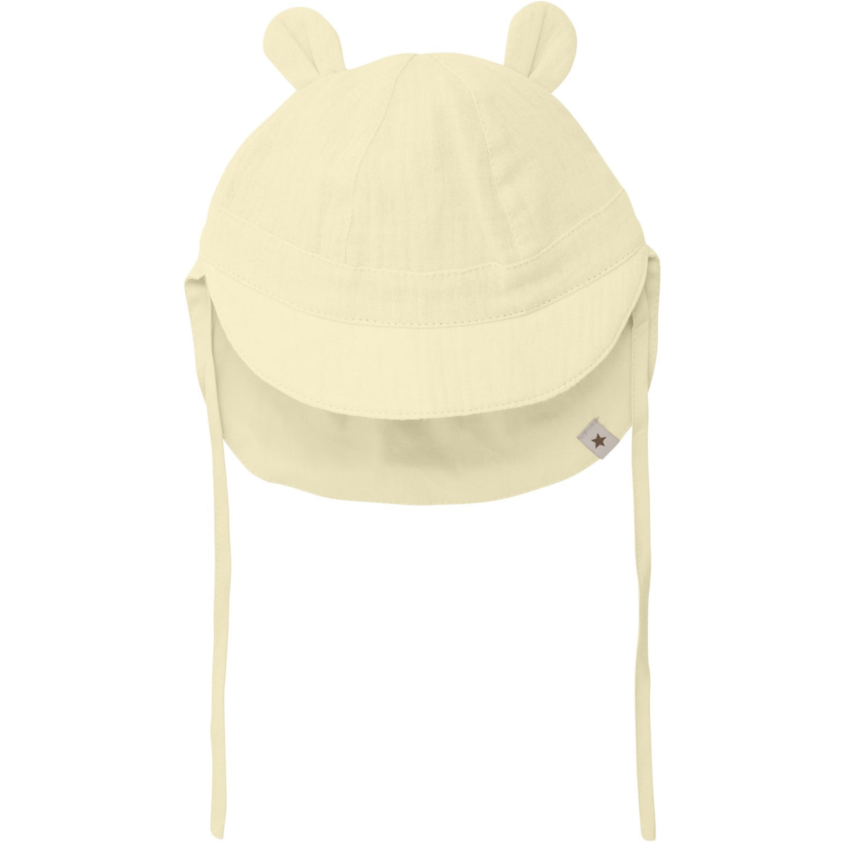 Huttelihut Double Cream Summer Mössa Ears Muslin