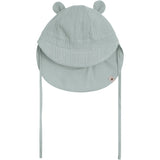Huttelihut Gray Mist Summer Mössa Ears Muslin