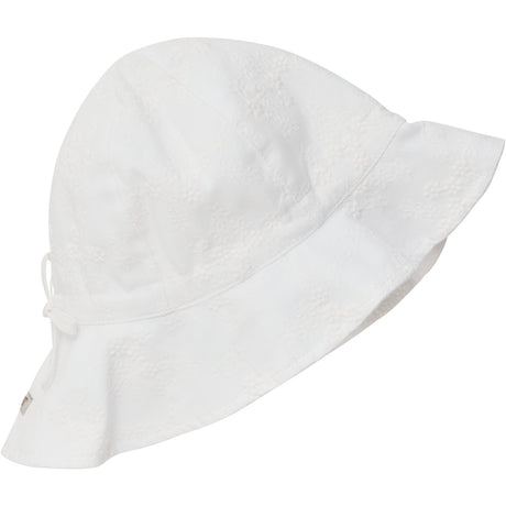 Huttelihut Antique White Summer Mössa Embroidery