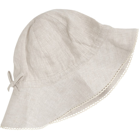 Huttelihut Antique White Summer Mössa Linne