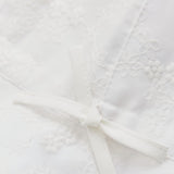 Huttelihut Antique White Summer Mössa Embroidery