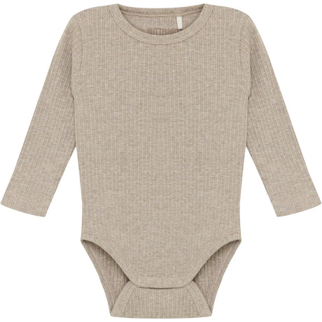 Huttelihut White Pepper Melange Body Ls Rib