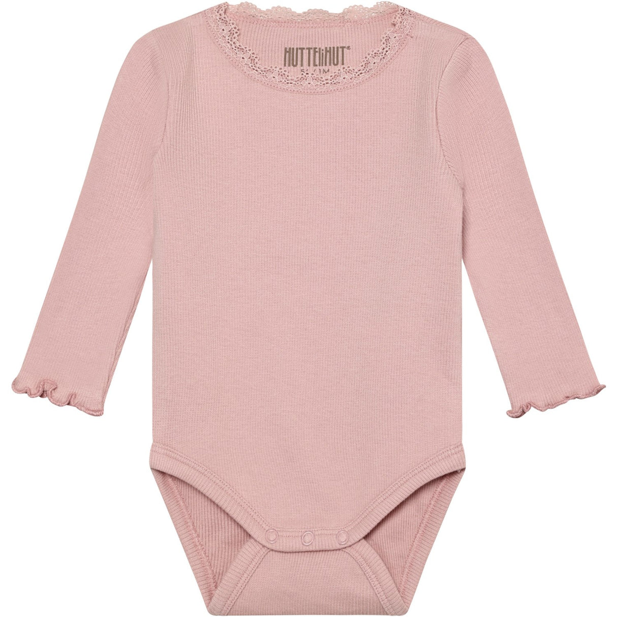 Huttelihut Pale Mauve Body Ls Rib