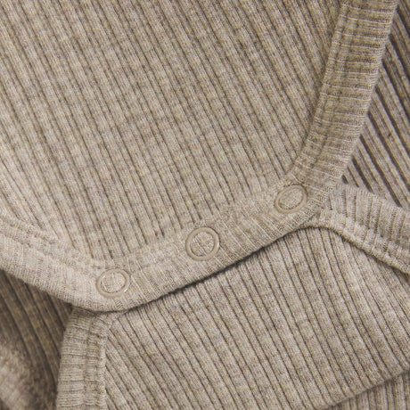 Huttelihut White Pepper Melange Body Ls Rib