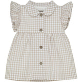 Huttelihut White Pepper Klänning Ss Woven Check