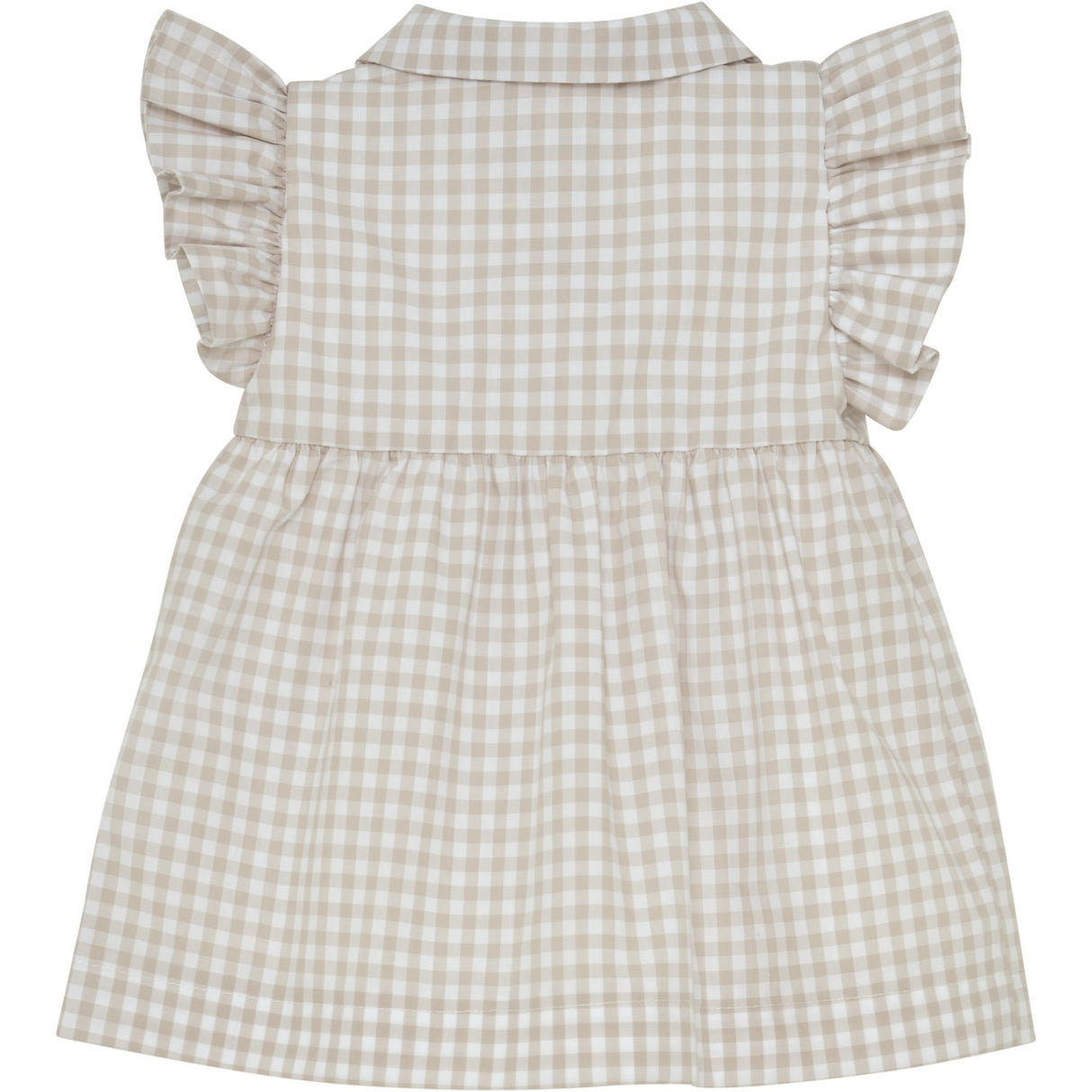 Huttelihut White Pepper Klänning Ss Woven Check