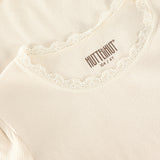 Huttelihut Antique White T-Shirt Ss Rib