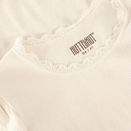 Huttelihut Antique White T-Shirt Ss Rib