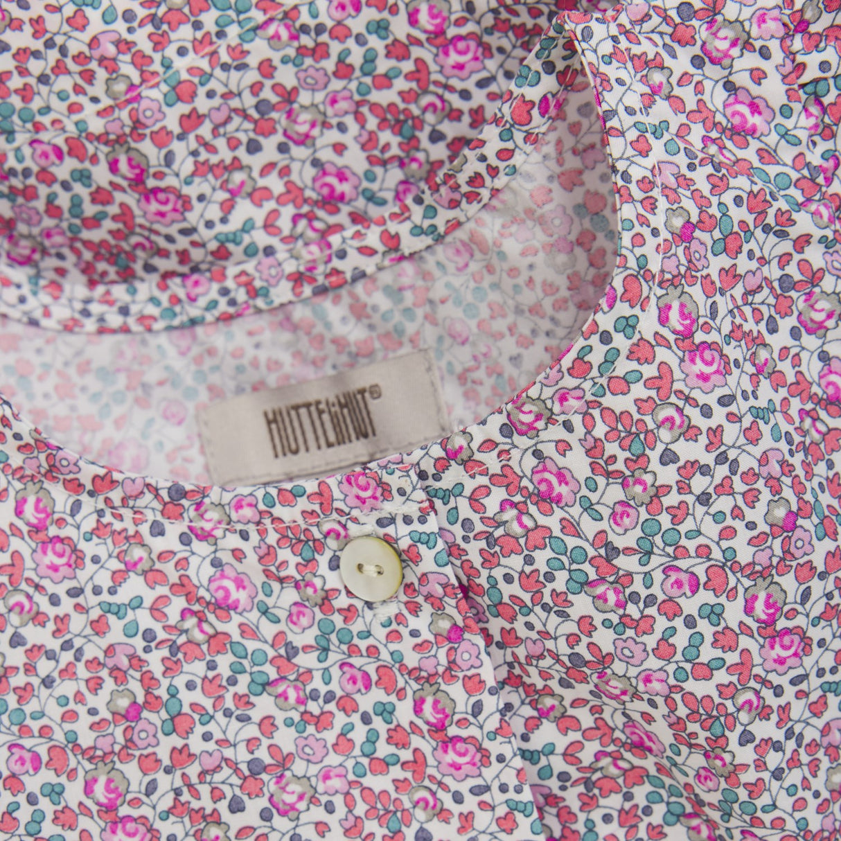 Huttelihut Plumeria Klänning Ss In Liberty Tyg