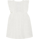 Huttelihut Antique White Klänning Ss Embroidery