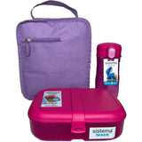 Sistema Lunchtime 3-pack Pink/Purple