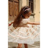 Konges Sløjd Mellow Rose Flower Field Hairbrace