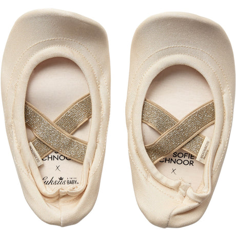 Sofie Schnoor X Luksusbaby Cream White Gym Skor