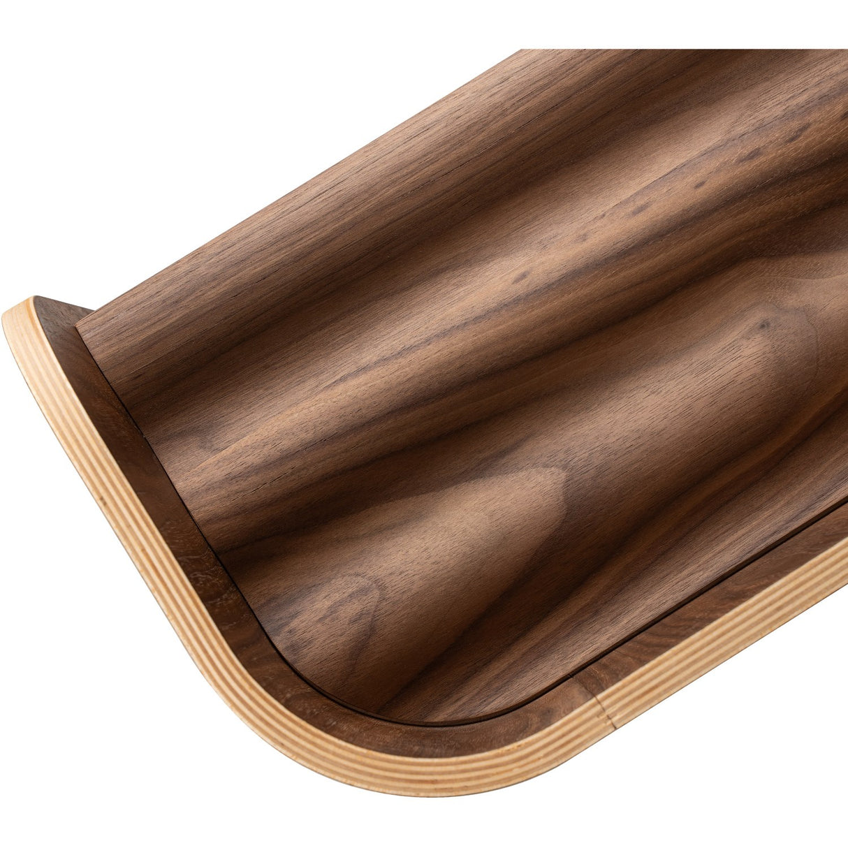 Curve Lab Walnut Curvy Bokhylla
