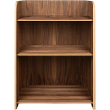 Curve Lab Walnut Curvy Bokhylla
