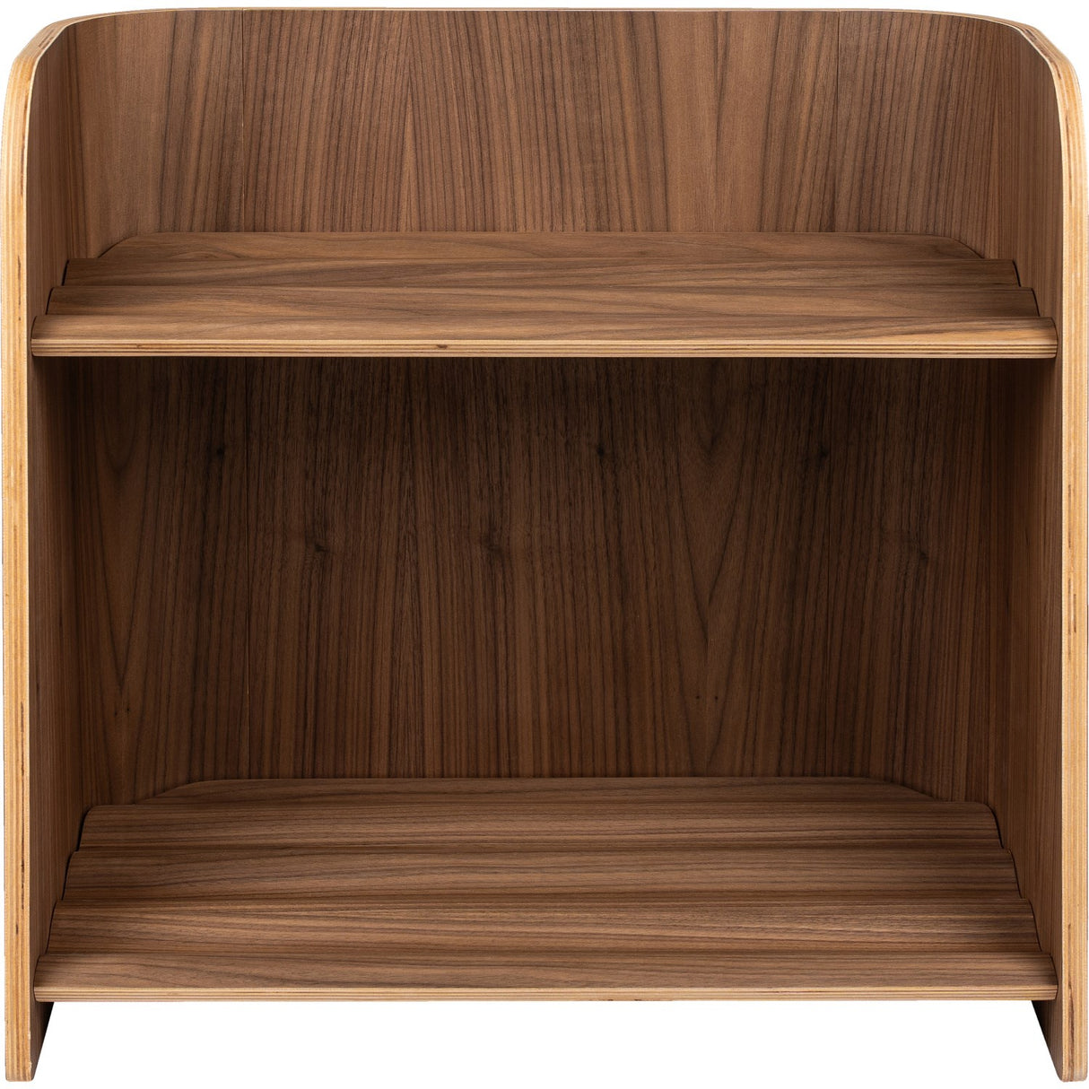 Curve Lab Walnut Small Curvy Bokhylla
