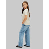 Calvin Klein Oatmeal Mono Mini Badge Reg T-Shirt