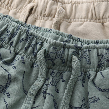 Minymo Lily Pad Sweat Shorts 2-Pack