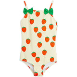 Mini Rodini Off-white Strawberries AOP Bathing Dräkt