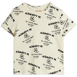 Mini Rodini White Alien City Fc AOP Ss Tee
