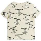 Mini Rodini White Alien City Fc AOP Ss Tee