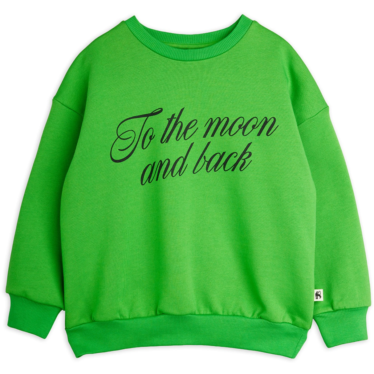 Mini Rodini Green To The Moon Sp Sweatshirt