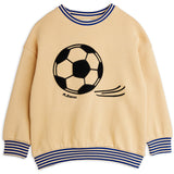 Mini Rodini Beige Football Chenille Sweatshirt