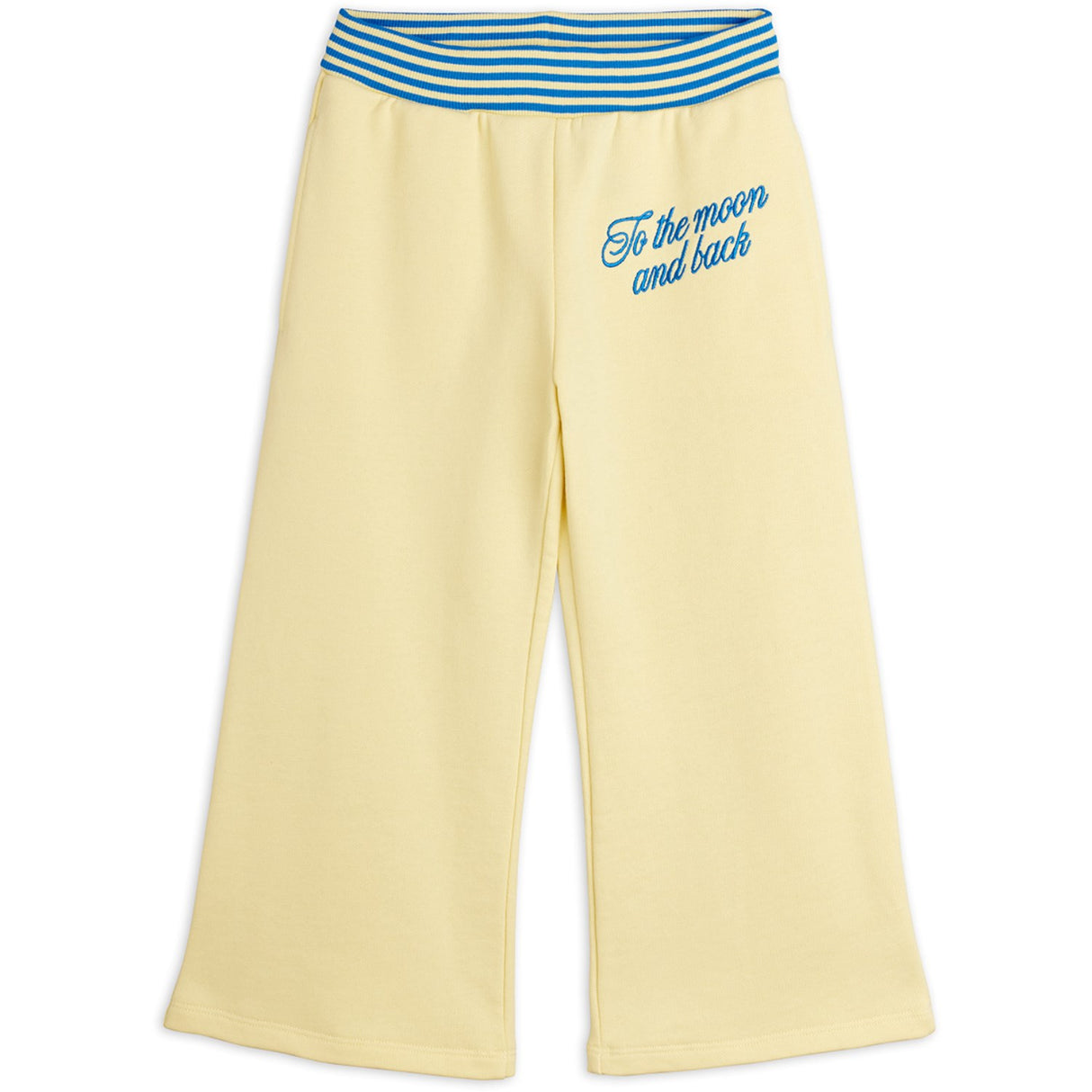 Mini Rodini Yellow To The Moon Emb Sweatpants