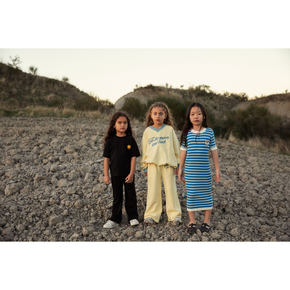 Mini Rodini Blue Ritzratz Patch Rib Stickad Stripe Ss Klänning