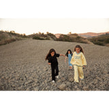 Mini Rodini Blue Ritzratz Patch Rib Stickad Stripe Ss Klänning