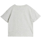 Mini Rodini Grey Melange Eyes Sp Ss Tee