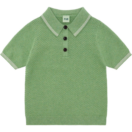 FUB Apple Melange Pique Pikétröja