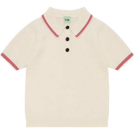 FUB Ecru Pique Pikétröja